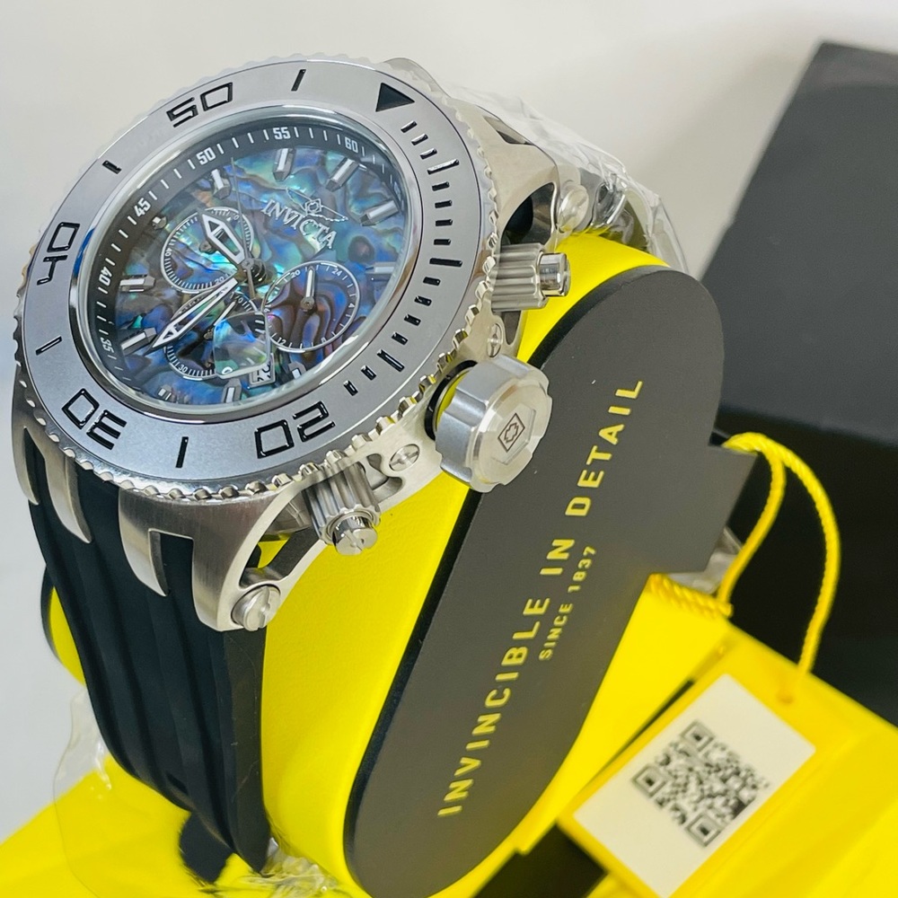 *SOLD* New Invicta Subaqua Men’s Watch with Abalone Dial 52mm - Picture 3 of 11